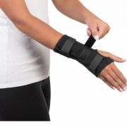 Tala (Curta) Punho Mão Direita - Preta - Mercur Tala (Curta) Punho Mão Direita - Preta - Mercur